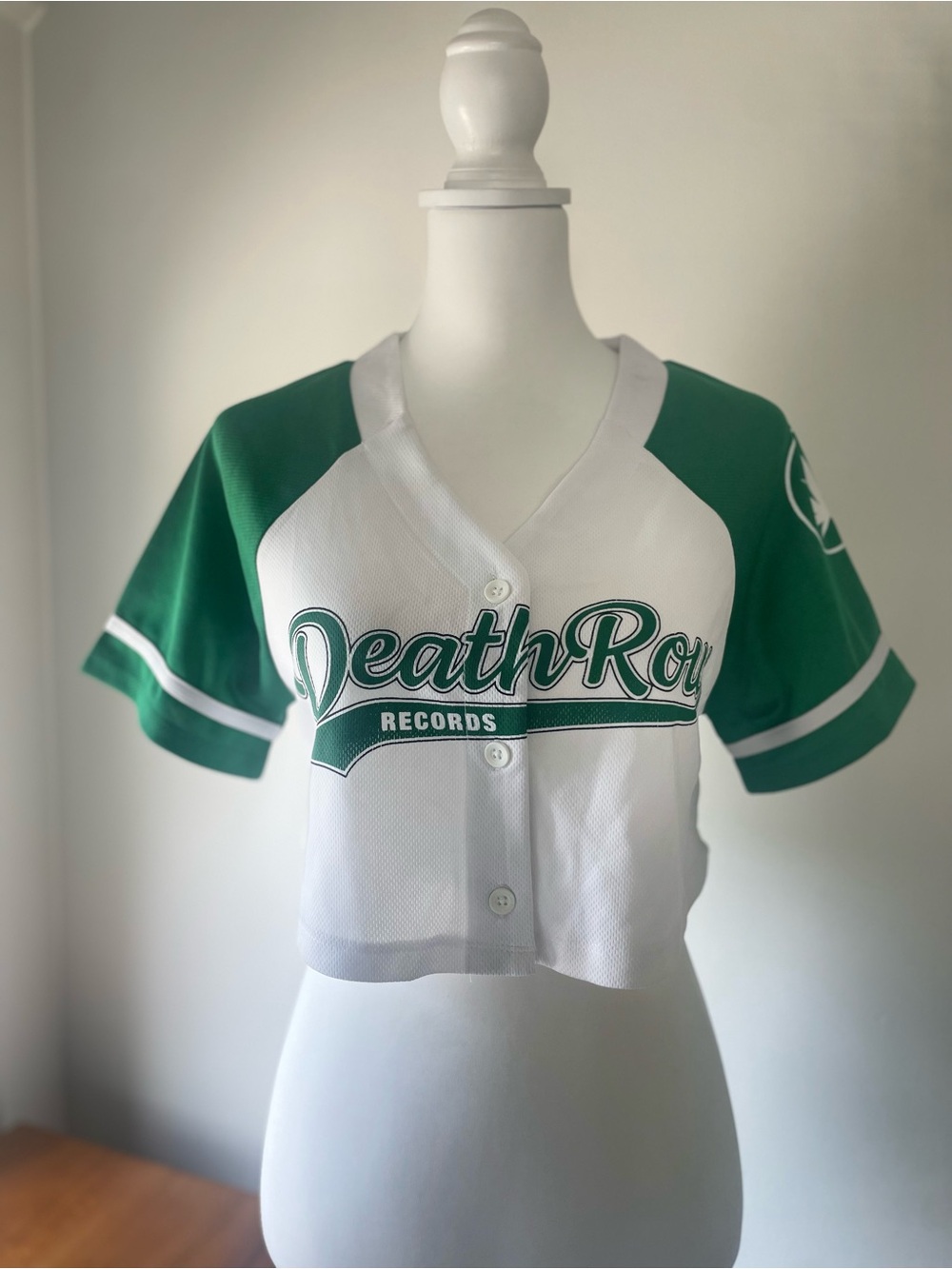 Death Row Records Baseball Crop Jersey